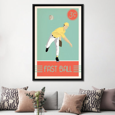 « fast ball », impression sur toile