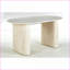 Table basse extensible en panneau de fibres à densité moyenne pour salon / salle à manger / bureau, assemblage facile et conception élégante