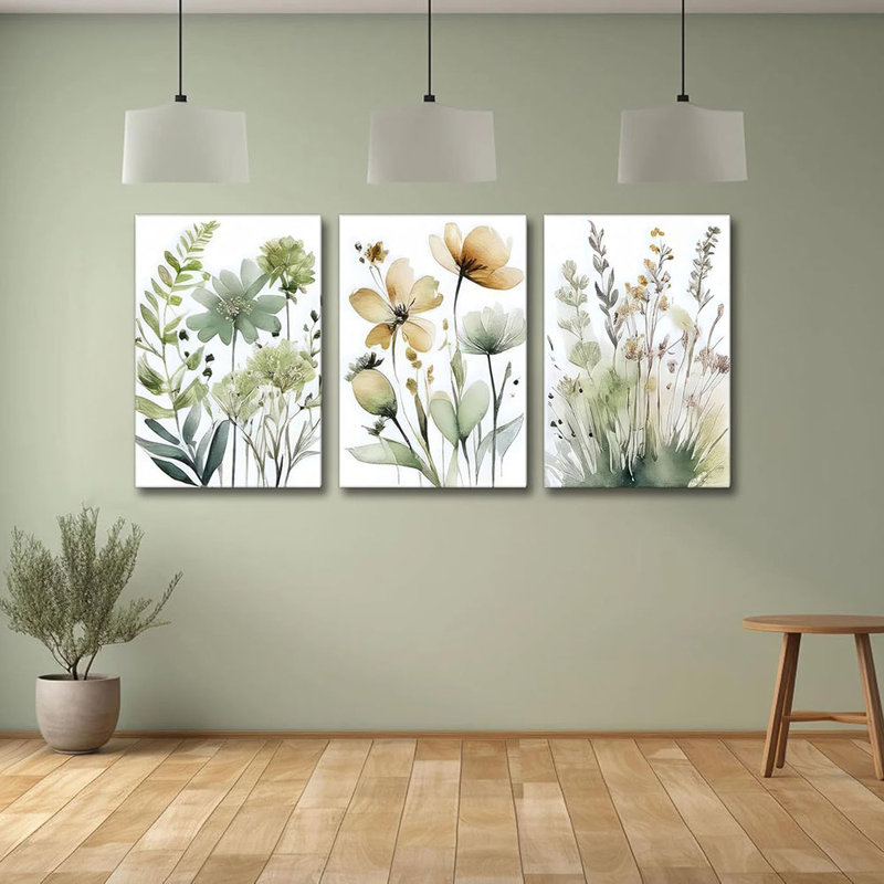 3 Piece Wrapped Canvas Print