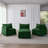 L Shape Chenille Fabric Sectional Sofa with Ottoman-2026305962