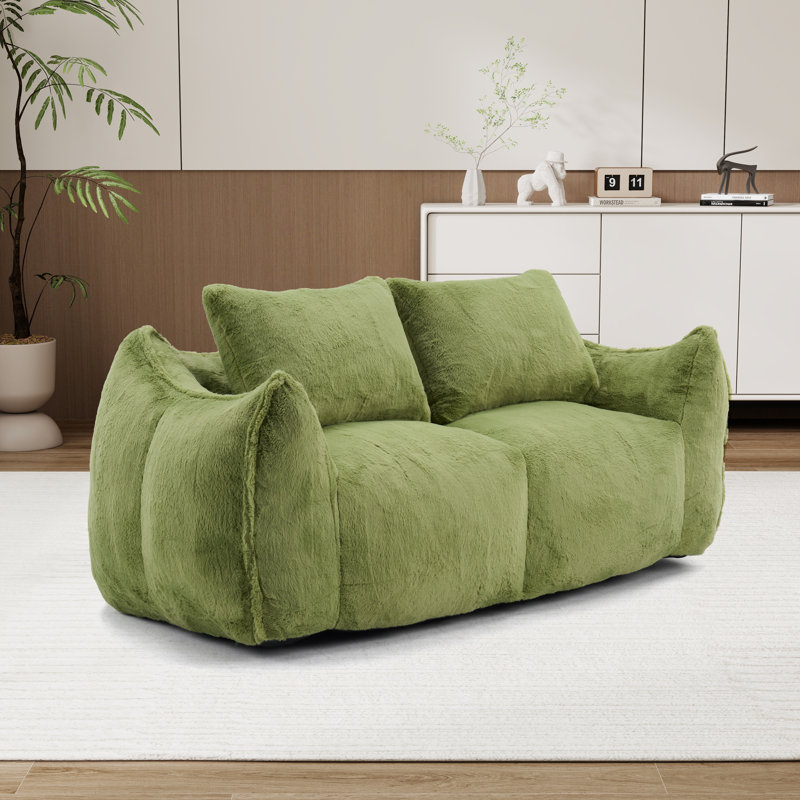 Canapé surdimensionné, Vert