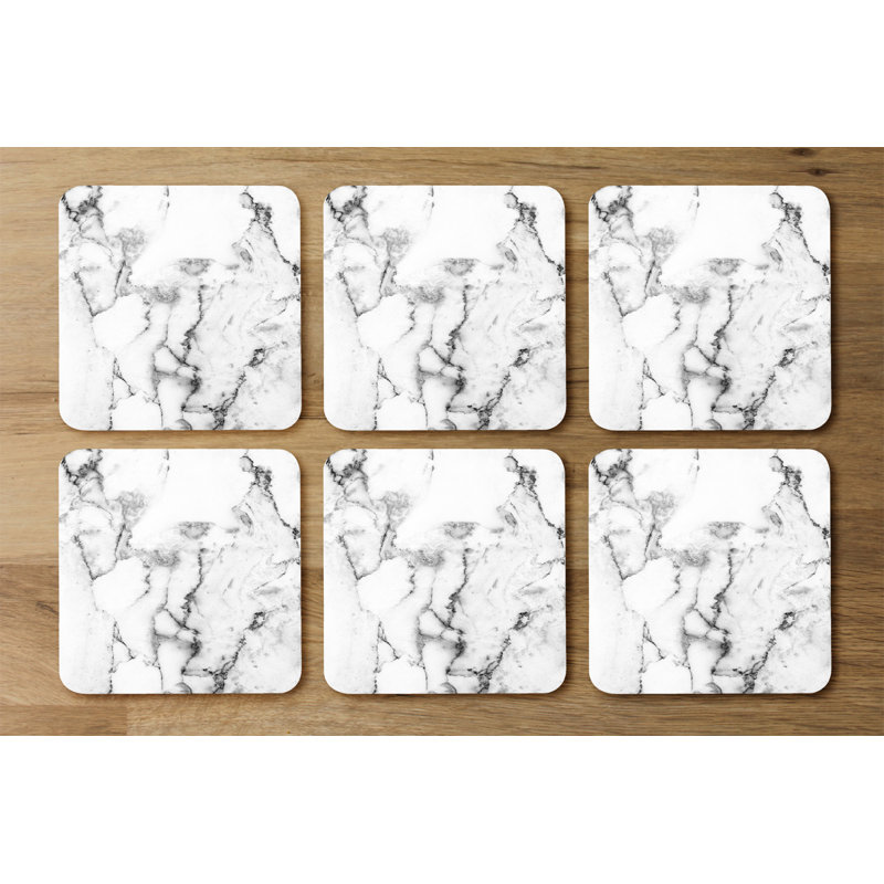 Square 6 Piece Coaster Set