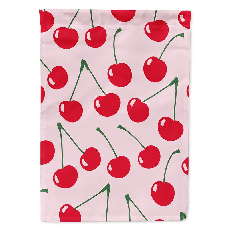 Double Sided 15'' H x 11'' W Polyester Garden Flag, Pink