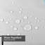 Rideau de douche d'angle avec 12 crochets Bright Bright Triangles-316392974