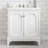 Bernardo 30 " W Freestanding Standard Free Standing 1 Single Vanity Bathroom Vanity With Engineered Marble Top-1305008931