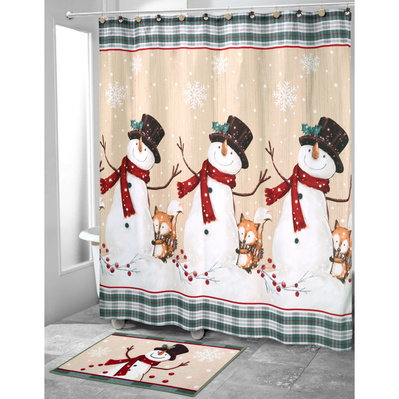 Friends Gather Bath Shower Curtain Hooks