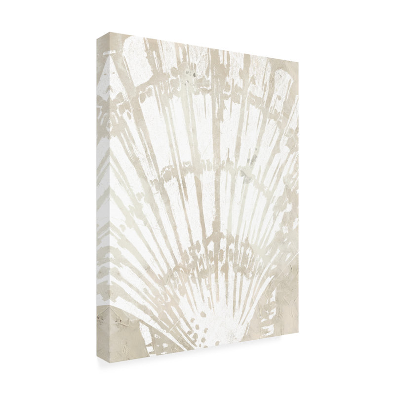«June Erica Vess», «Linen Tropical Silhouette II», art sur toile, H 47 po x l 35 po x P 2 po