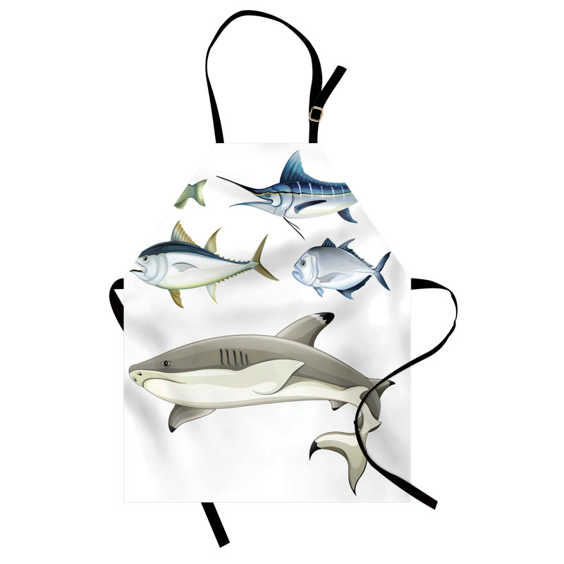 No Pattern Bib Apron