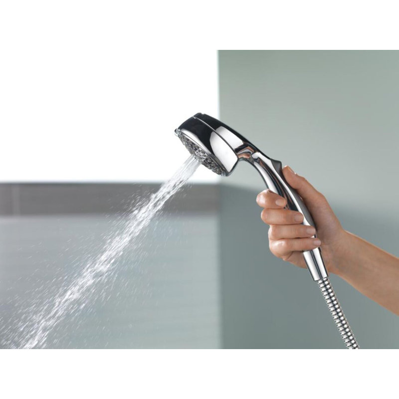 Pomme de douche à main, 6 jets détachables 2,5 GPM