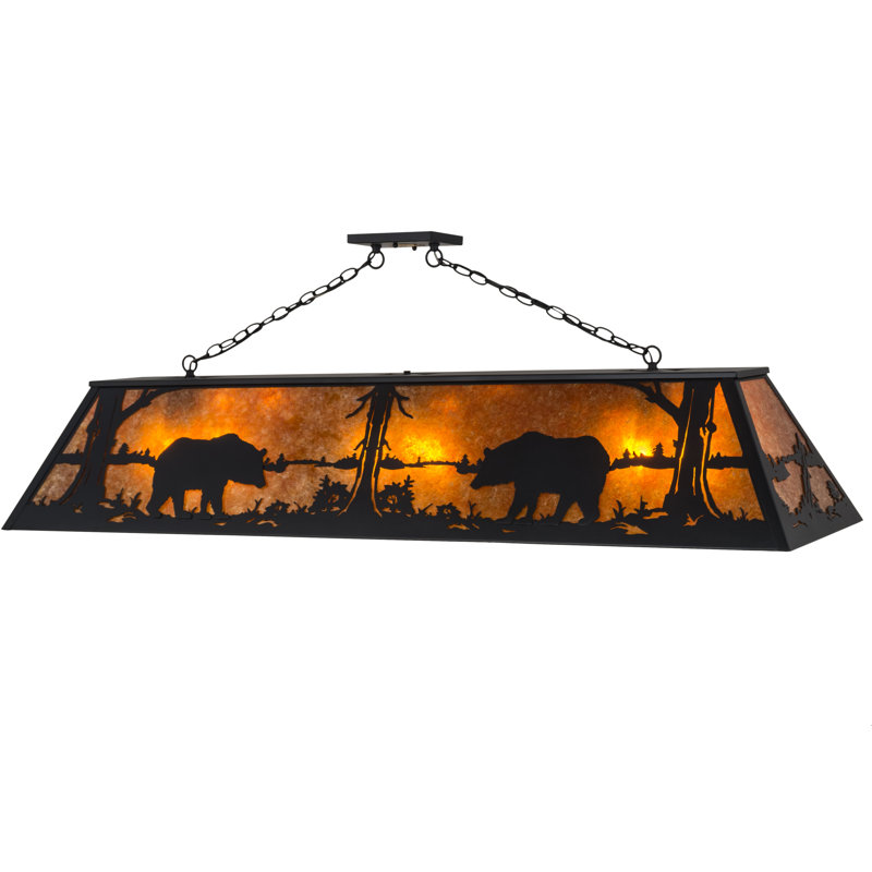 Bear at Lake 9 - Light Pendant