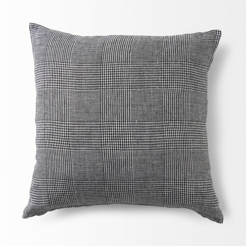 No Decorative Addition Linen Reversible Pillow Cover