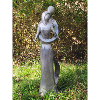 Infinite Love Pewter 85Cm