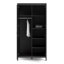 Cynteria 2 Door Manufactured Wood Wardrobe-1375611618