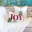 Coussin Joy en Noël brodé Joy
