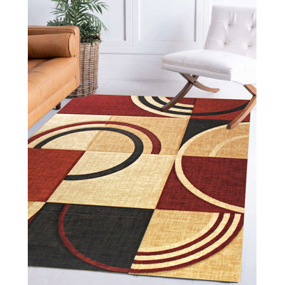 Olcay Abstract Indoor Rug