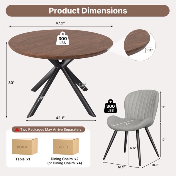 Dimensions du produit