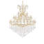 Lustre empire de style bougie 49 lumières Stockard-23156088