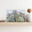 The Vegetable Garden With Trees In Blossom, Spring, Pontoise, 1877 Abstract Contemporary Wall Art Print-1441882823