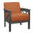 100 % polyester orange est en rupture de stock