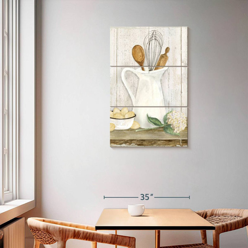 Vintage Kitchen II, 57" H x 36" W
