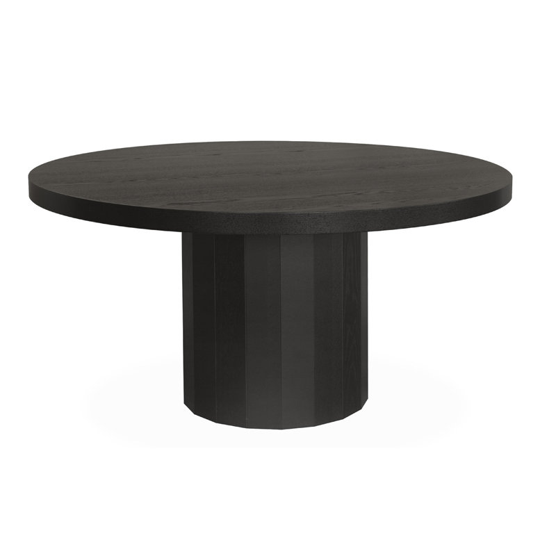 Hayden 60" Dining Table, Ebony Oak