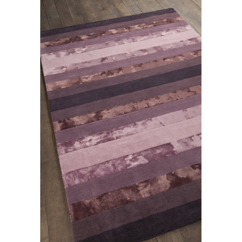 Striped Indoor Rug, Rectangle 5' x 7'6"
