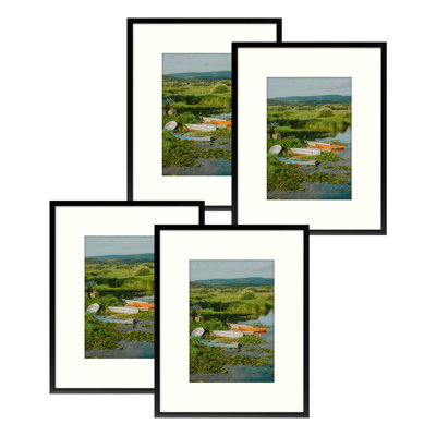 Drennon Metal Picture Frame Set with Mat