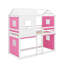 Lit double superposé en bois avec tente-776809681-776809695