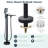 Forious® Ultra Single Handle Floor Mounted Freestanding Tub Filler Faucet with Handshower-98754230