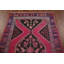 Tapis de couloir traditionnel fait à la main fuchsia 4 x 12