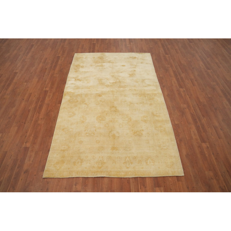 Tapis indien fait à la main Oushak 5 x 8