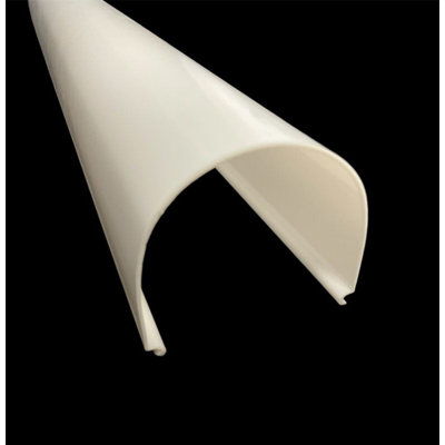 F-1475: 1-Lite Wrap Around Replacement Light Cover | L: 47-7/8" x W: 4 1/2" x H: 4"