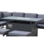 Muneef 8 - Person Patio Dining Set Rectangular Table and Round Table with Cushions Included
