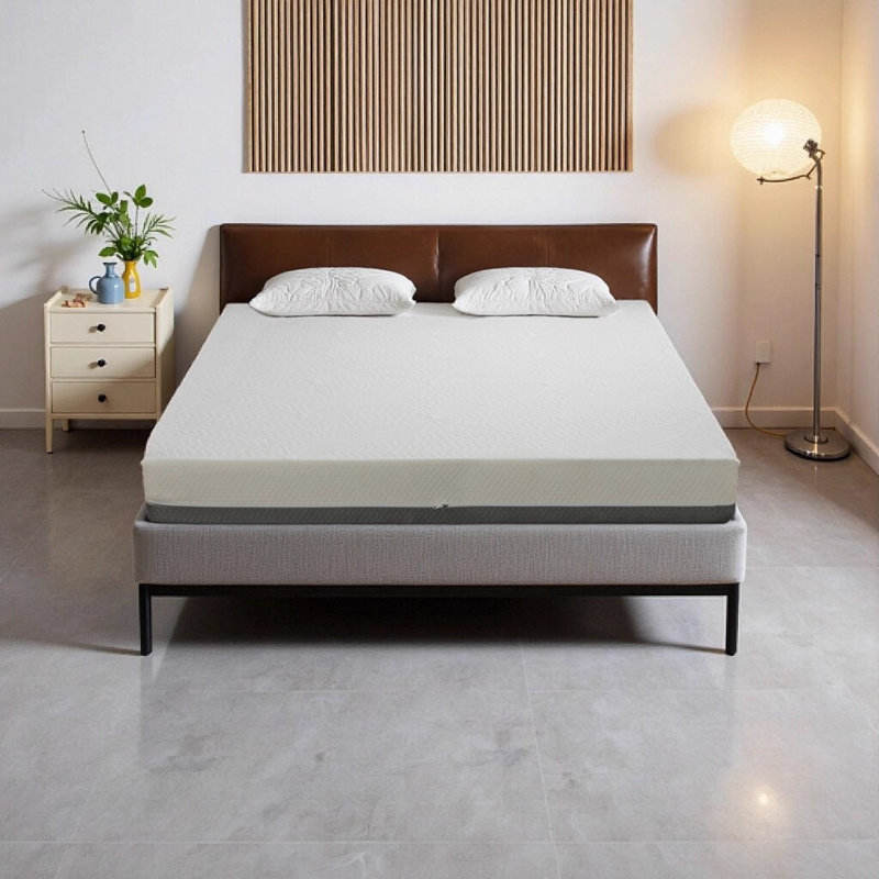 10-Inch Full Mattress, Made in Japan with Gel-Perforated Layers, 7-Zone Support, Adjustable Bed-Friendly, Premium White Cover, High Rebound Foam for Cool, Undisturbed Sleep