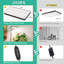 Lampe de culture pour bureau, lumière à spectre complet pour plantes d'intérieur, lampes de culture avec minuterie, 6 niveaux de luminosité, hauteur réglable