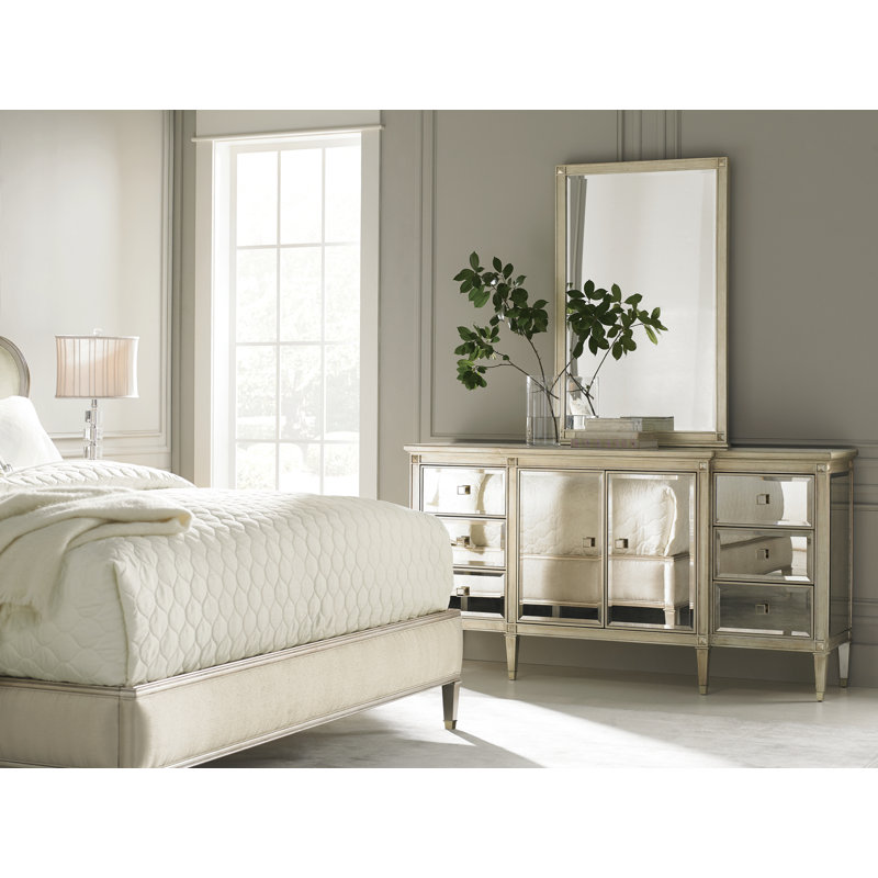 Caracole Classic Upholstered Standard Configurable Bedroom Set
