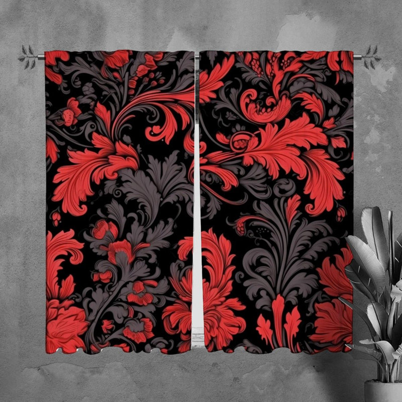 Paire de rideaux obscurcissant en polyester Villo, L 20 po x L 82 po
