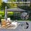 300cm Tilt Cantilever Parasol