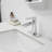 Single Hole Waterfall Bathroom Faucet With Drain Assembly Single Handle Bathroom Sink Faucets Brass Bathroom Vanity Basin Taps With Deck Plate-115639756