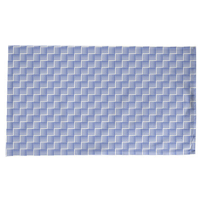 Classic Basketweave Stripes Tablecloth