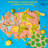 3-Piece Fruits Print Beeswax Wraps - Reusable & Eco-Friendly   