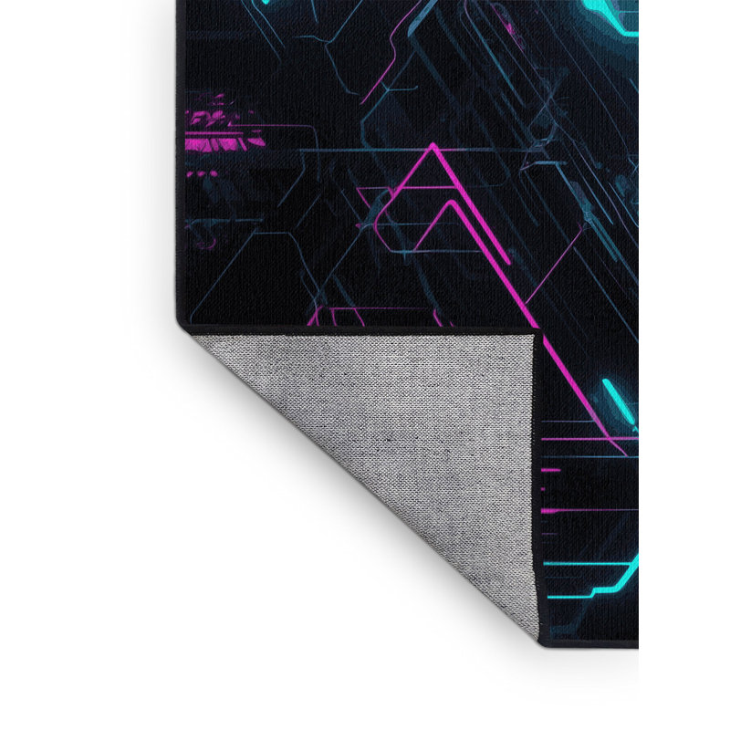 Hyper Spectra Rug, Rectangle 3' x 5'
