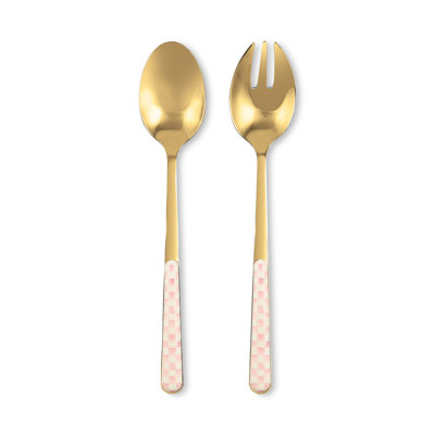 Rosy Check Bistro Salad Serving Set