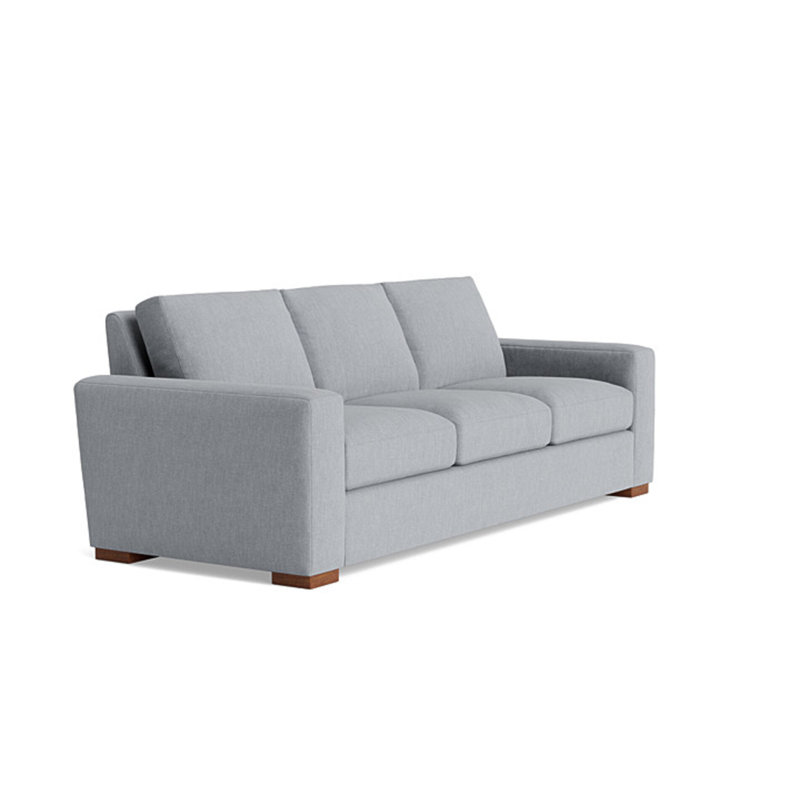 Couch Potato Sofa (95"), Performance Weave - Zinc