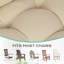  Coussin de chaise berçante touffeté, ensemble de 2-1490065474