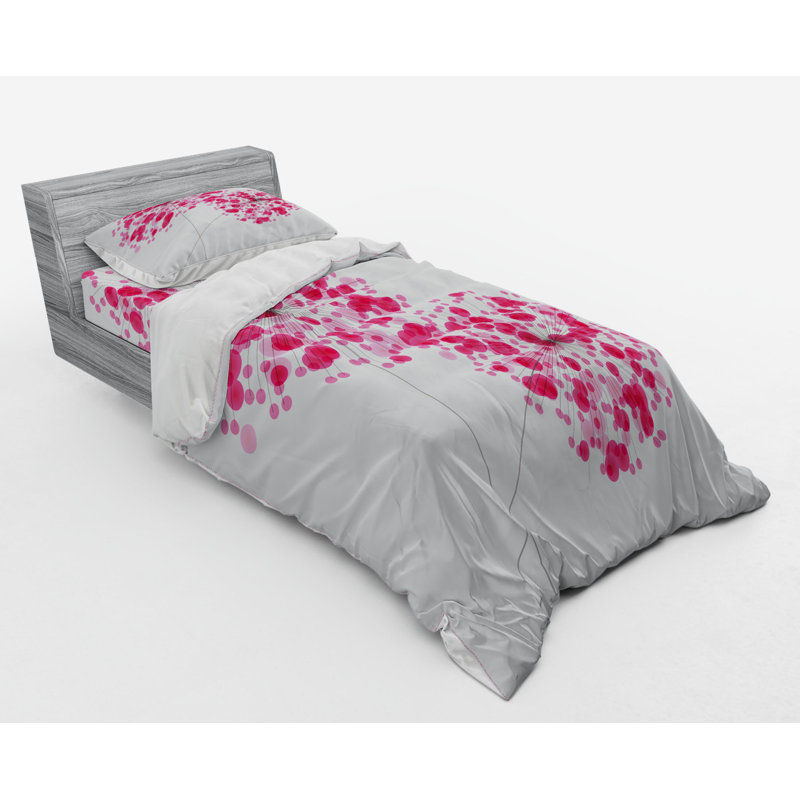 Modern & Contemporary Polyester Coverlet, Twin XL Duvet Cover + 2 Additional Pieces