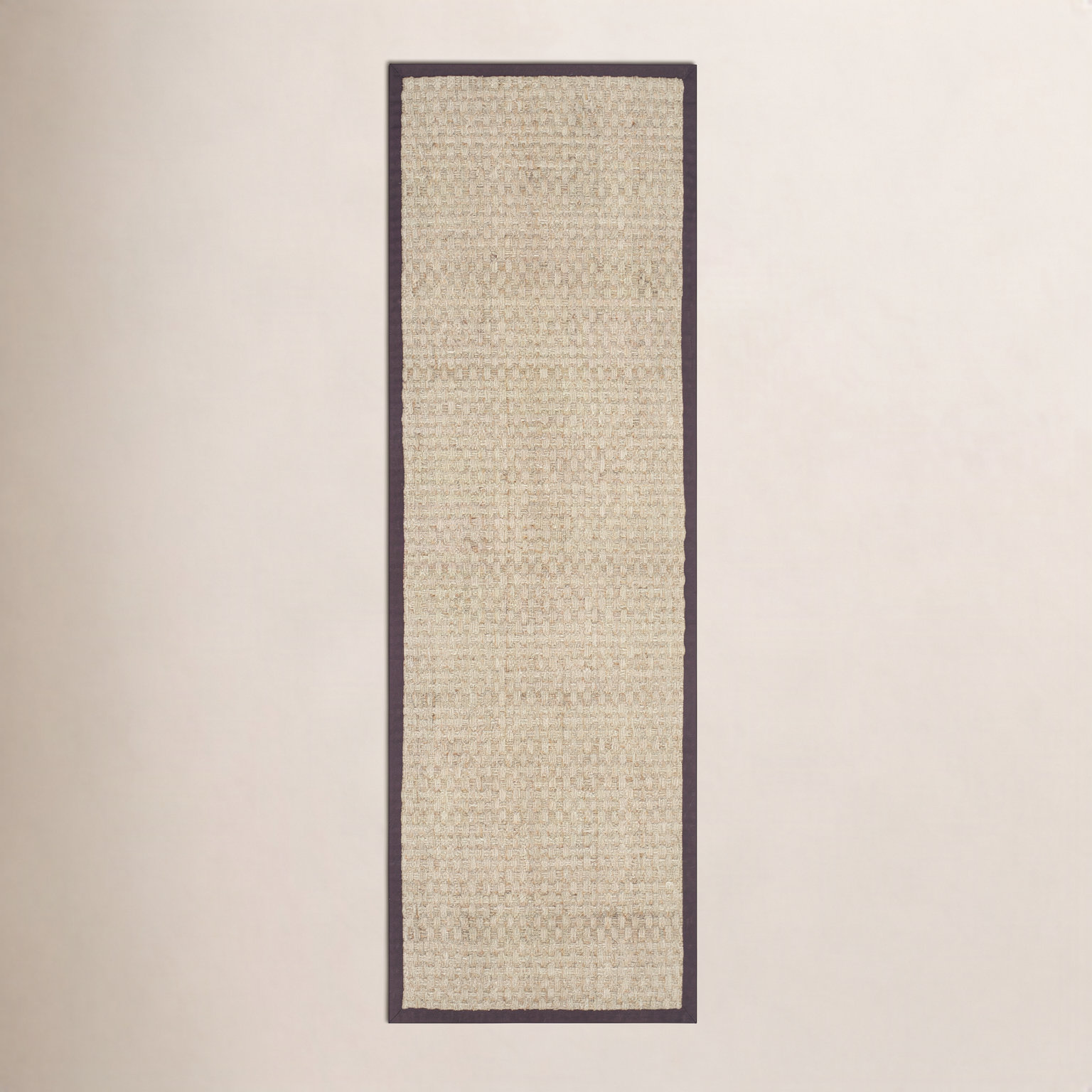 Debroh Natural Fiber Seagrass Rug, Runner 2'6" x 8'