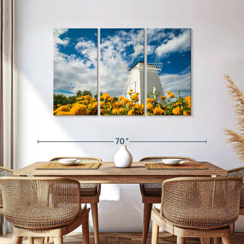 Alvord Spring Windmill, 36" H x 57" W