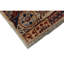 Tapis unique brun clair / bleu marine de 2 pi 5 po x 27 pi 5 po