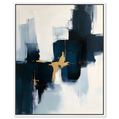 Abstract Tides Blue Abstracts by Art Remedy